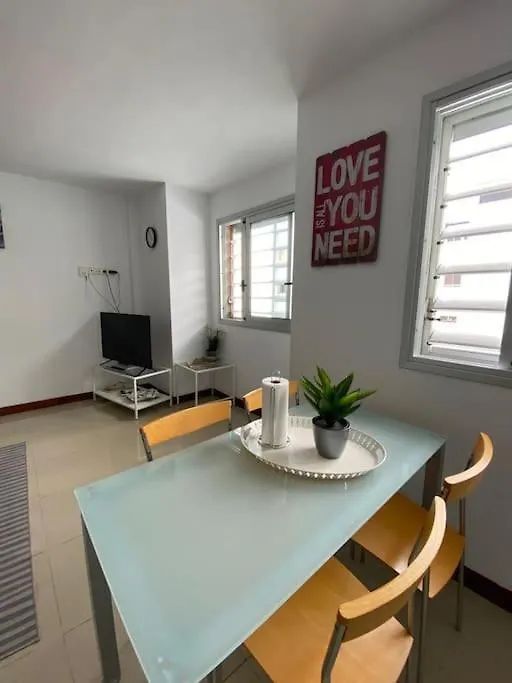 Bright Lovely Quiet Flat Very Centric In Sc 圣克鲁斯-德特内里费 0*,